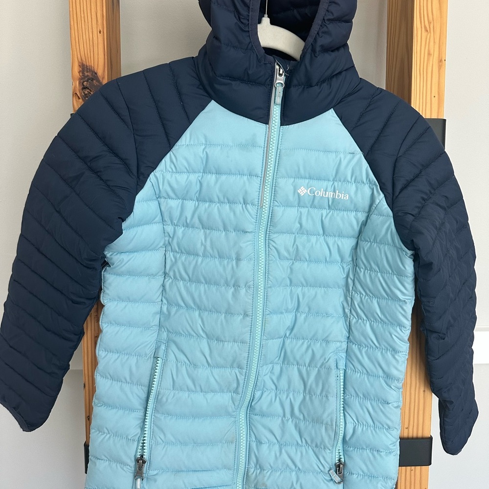Columbia Kids' Two-Tone Blue Puffer Jacket
